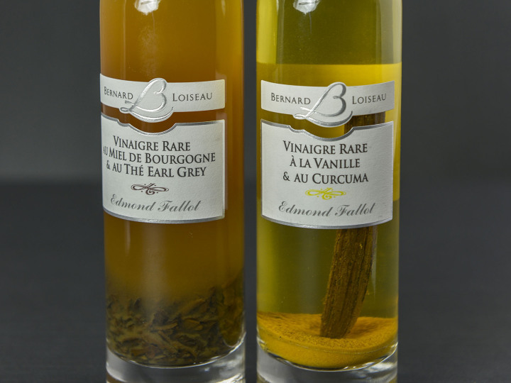 Vinaigre rare au miel de Bourgogne et au thé Earl Grey 