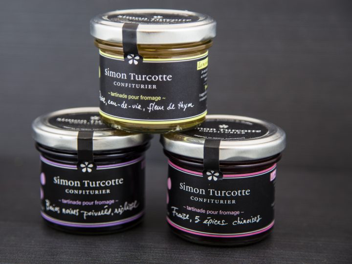 Tartinade pour fromage Poire, eau de vie, fleur de thym